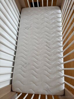 KLUPS Postýlka dětská Sofie 120x60 cm buk + matrac - 4