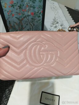 Kožená kabelka , psaníčko Gucci marmont - 4