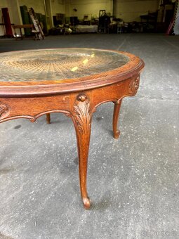 Francouzský kulatý konferenční stůl (132029) - 4