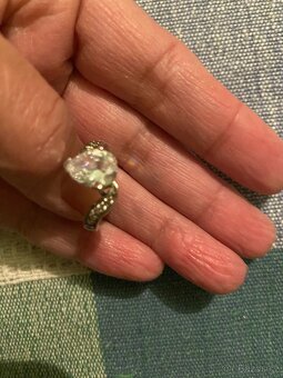 nádherný stříbrný prsten - 4