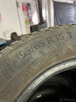 195/65/15 Continental zimni - 4