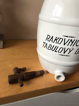 Keramický soudek Rakovnický tabulový ocet Ditmar Urbach - 4