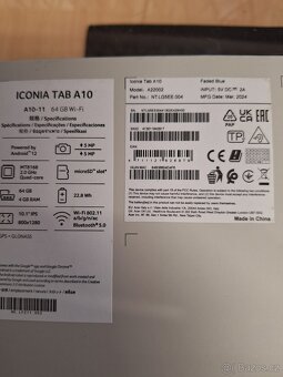 Acer Iconia Tab A10 (NT.LG0EE.004),záruka - 4
