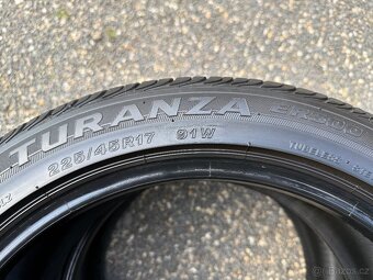 4 Letní pneu Bridgestone / Hankook 225/45 R17 - 4