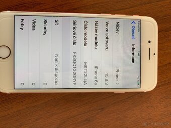 PRODÁM iPhone 6S - 4