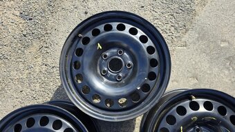 Plechové originální disky 5x112 R16 ET48 na Audi, VW, Škoda, - 4