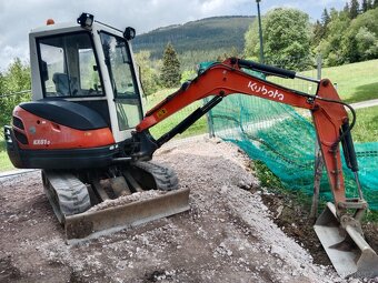 Mini bagr kubota - 4