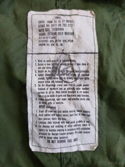 Originál US Parka Šosák M65/M51 + zimní vložka + kapuca - 4