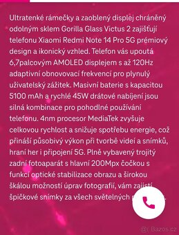 Xiaomi redmi note pro 14 8gb/256 - 4