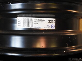 Plechové disky Škoda 4,50B x13 Nové - 4
