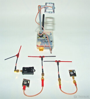 Set 1.2GHz přijímač Tarot TL300N5 a 3ks video vysílače - 4