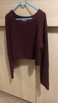 Top stav crop svetr, svetřík - 4