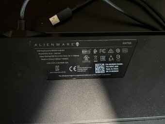 DELL Alienware Pro Gaming AW768 stříbrná US - 4