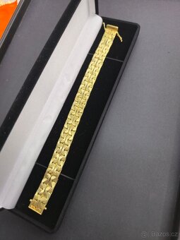 Prodám krásný náramek ze 14k zlata , 585/1000 - 4