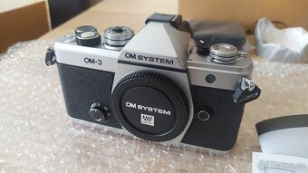 Olympus OM3 OM-3 + objektiv 12-45mm - NOVÝ, v záruce - 4