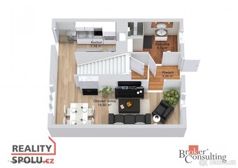 Prodej, domy/rodinný, 74 m2, Květná 15, 35709 Krajková, Soko - 4