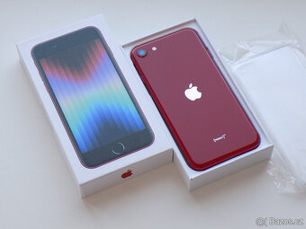 APPLE iPhone SE (2022) 64GB Product RED - Top stav - 4