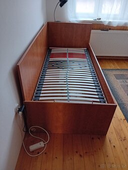 Nová Postel s elektrickým polohovací roštem a ortop. matrací - 4