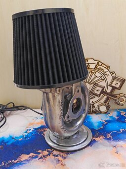 Lampa z turbodmychadla - Černá - Autonábytek Kovář - 4