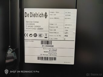 Vestavný kávovar De Dietrich DKD7400A - 4