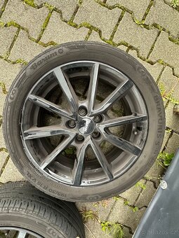 Alu kola 5x100 s letní pneu 195/50/16 - 4