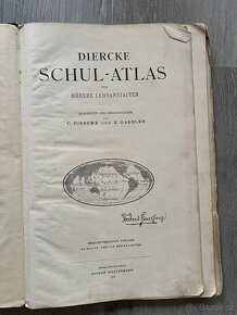 Školní atlas z roku 1907 - 4