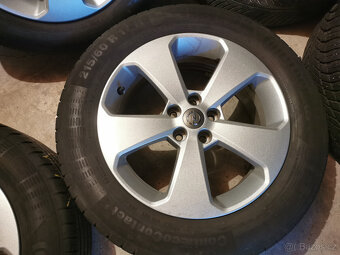 Opel Mokka - originál 17" alu disky s letnými pneu - 4