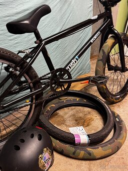 Kolo BMX Mafia Bikes Kush 1+ nové pláště, prilba a duše - 4
