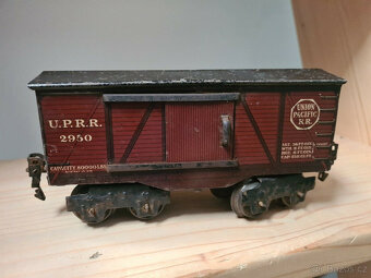 Märklin vzácný americký nákladní vůz 1920-30, rozchod 0, UNI - 4