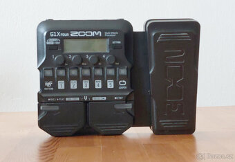 multi efekt pedal ZOOM G1X FOUR pro kytara - 4