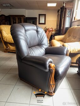 Italská sedací souprava 3+1+1 - 4