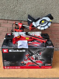 Prodám NEPOUŽITOU pokosovou pilu s posuvem Einhell TC-SM 213 - 4