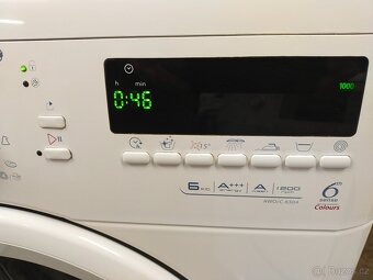 Prodám plně funkční dig.pračku zn. WHIRLPOOL-6 kg--DOVEZU-- - 4