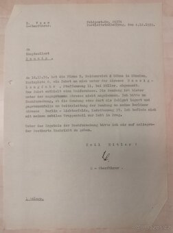 DOKUMENTY PO GENERÁL SS BERNHARD VOSS 4 - 4