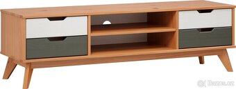 Tv komoda z borovice - 4