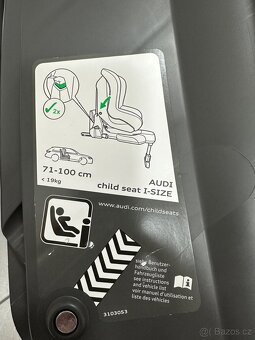 Dětská autosedačka - originál AUDI I-SIZE - 4