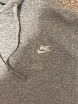 Nike šedá mikina - 4