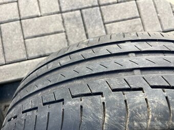 4x plechové disky 5x112 R16, letní pneu 50% - 4