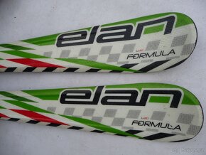 251. Lyže ELAN - 130 cm + boty SALOMON 37eu - set - 4