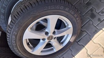 Prodám alu na vozy VW,Škoda 7 ĵ x 16 et 40 - 4