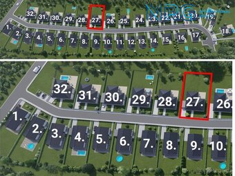 Prodej stavebního zasíťovaného pozemku, 904 m2 - 4