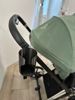 Cybex Priam 4.0 Chrome Black & Green Leaf - 4