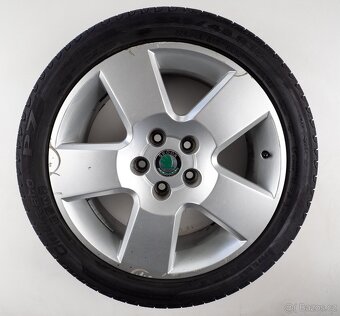 Škoda Superb - Originání 17" alu kola - Letní pneu - 4
