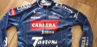 Cyklistický dres Carrera Tassoni 1994 - 4
