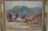 obraz - Josef Drha (Gruber) - Košařiska pod Ostrým - Beskydy - 4