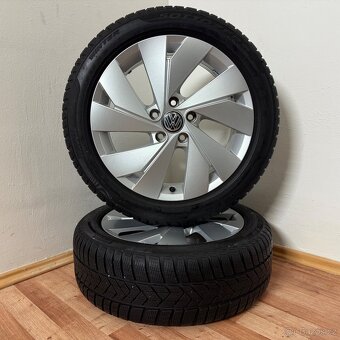 VW GOLF VIII 8 5x112 R17 ET46+ZIMNÍ 205/50R17 5mm - 4