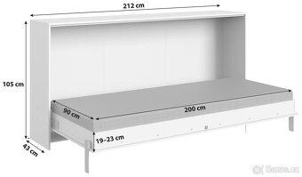 SKLÁPĚCÍ POSTEL (SKŘÍŇ) - 4