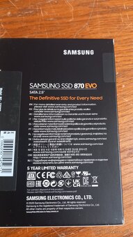SSD Samsung 870 EVO 250GB - 4