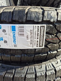 163. NOVÉ  A/T pneu Bridgestone 225/70 R15 - 4