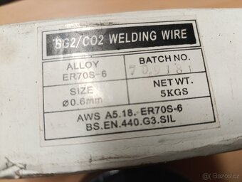 Svařovací drát 0,6 mm - 4